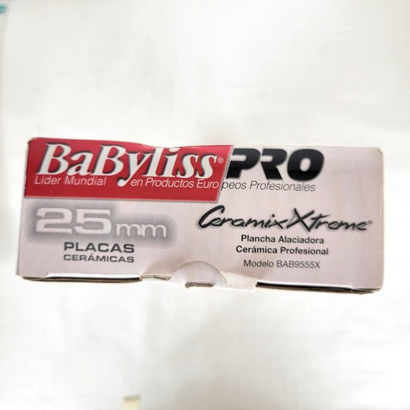 BABYLISS PRO Ceramix Xtreme Professional 1" Flat Iron Hair Straightener - Picture 4 of 6